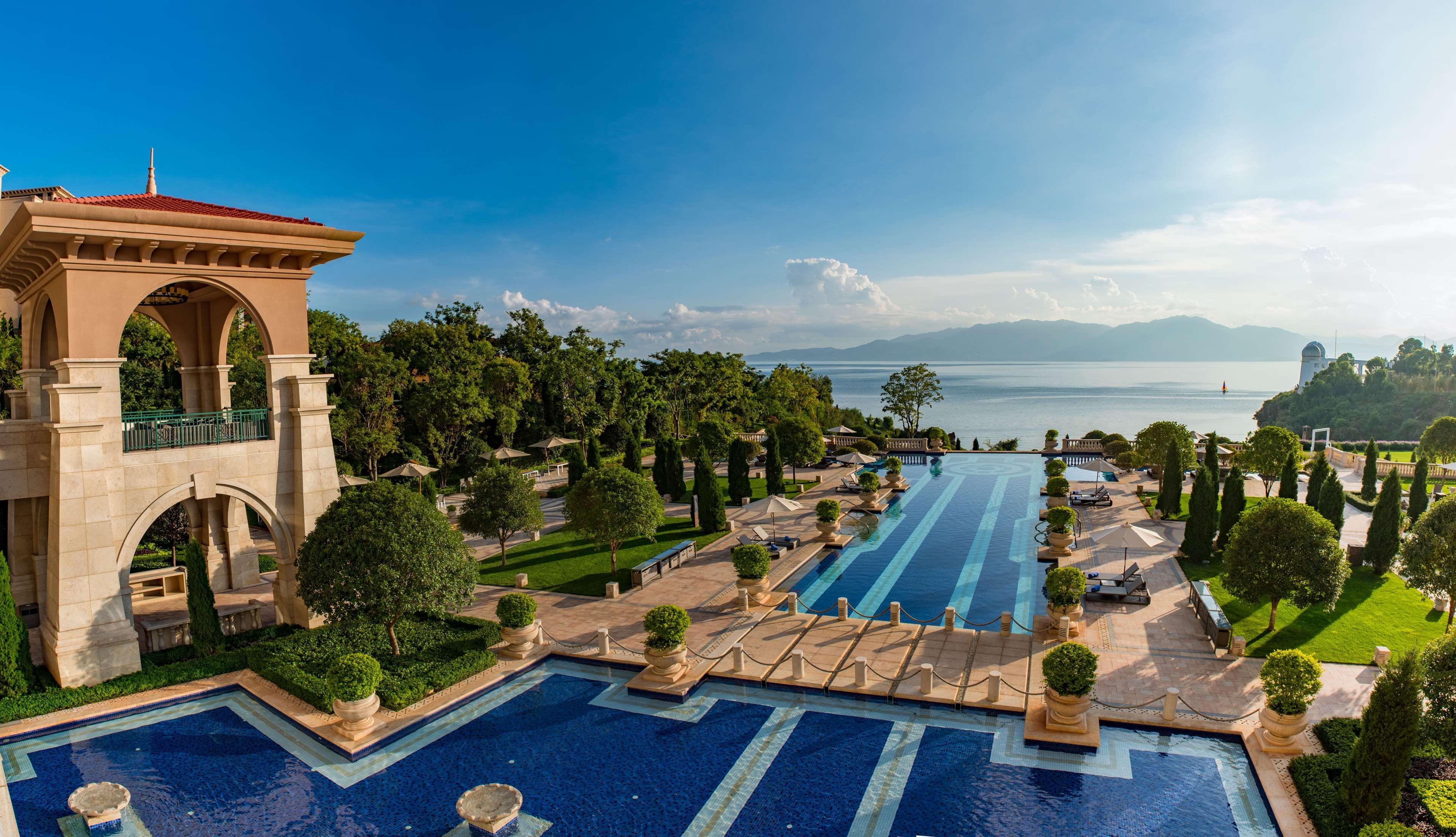 Hilton Yuxi Fuxian Lake Chengjiang  Zewnętrze zdjęcie