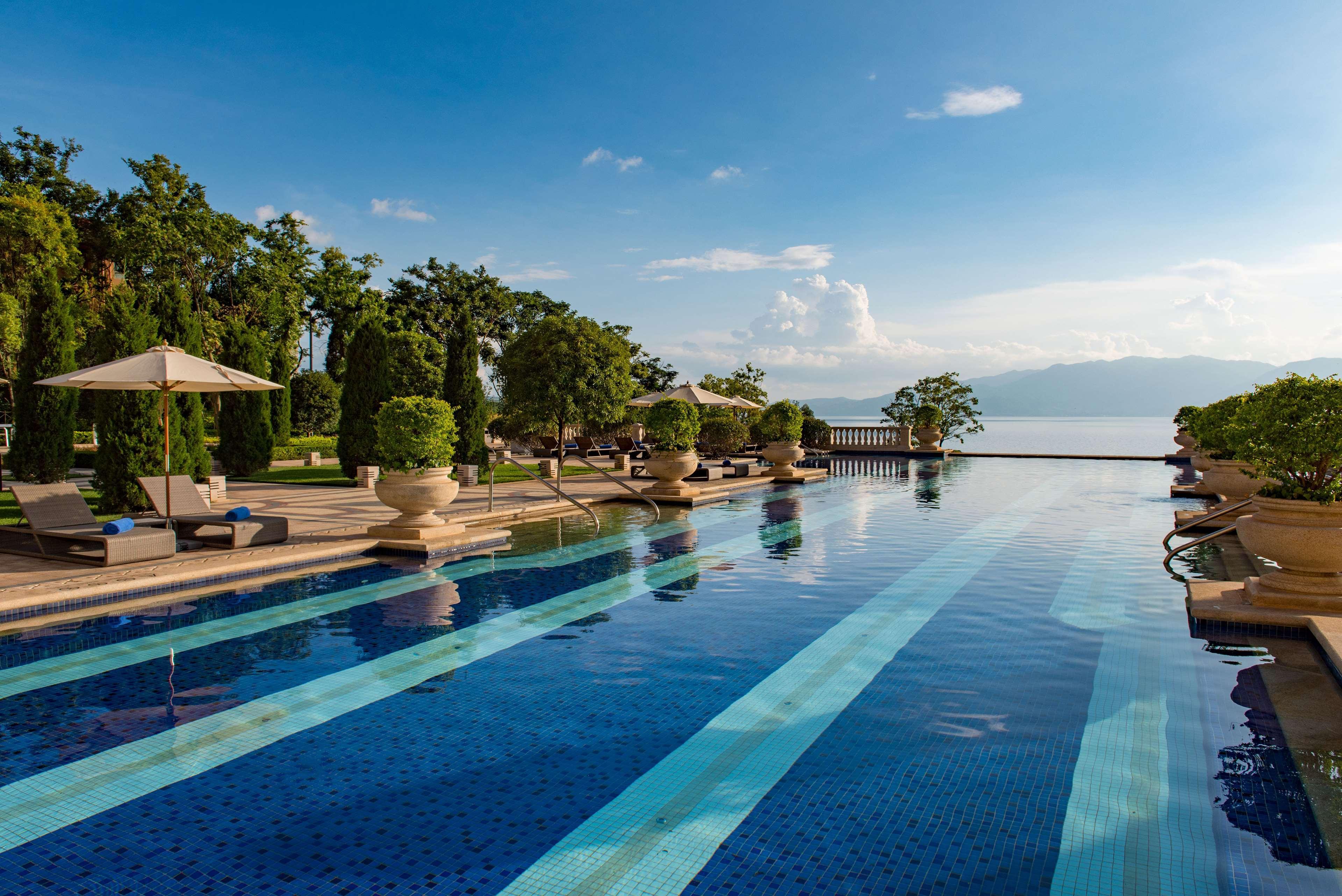 Hilton Yuxi Fuxian Lake Chengjiang  Zewnętrze zdjęcie
