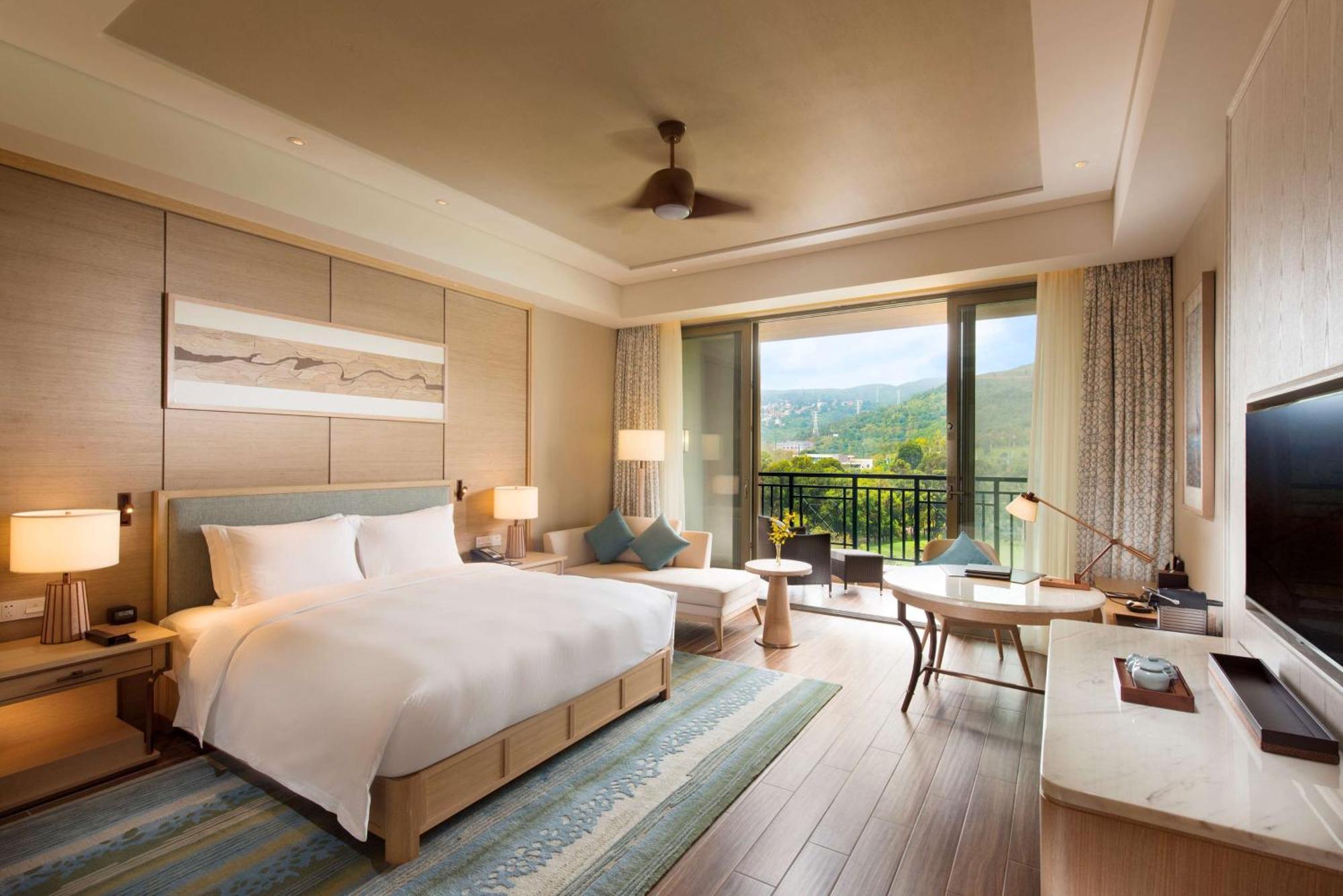 Hilton Yuxi Fuxian Lake Chengjiang  Zewnętrze zdjęcie