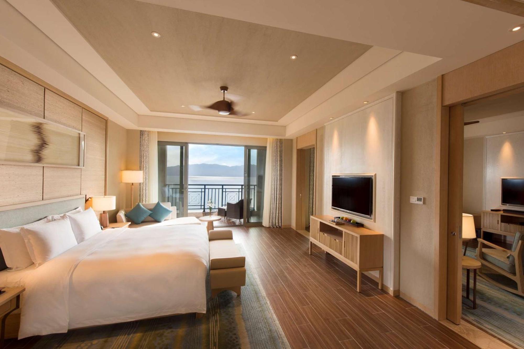 Hilton Yuxi Fuxian Lake Chengjiang  Zewnętrze zdjęcie