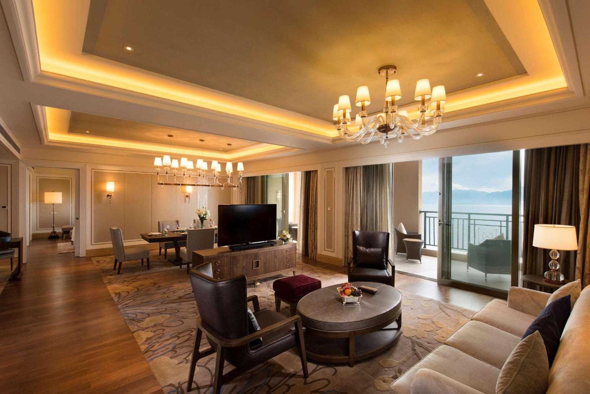 Hilton Yuxi Fuxian Lake Chengjiang  Zewnętrze zdjęcie