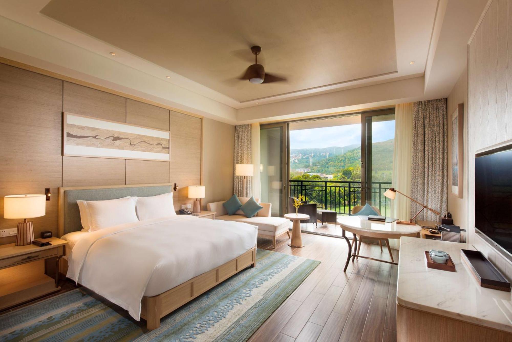 Hilton Yuxi Fuxian Lake Chengjiang  Zewnętrze zdjęcie