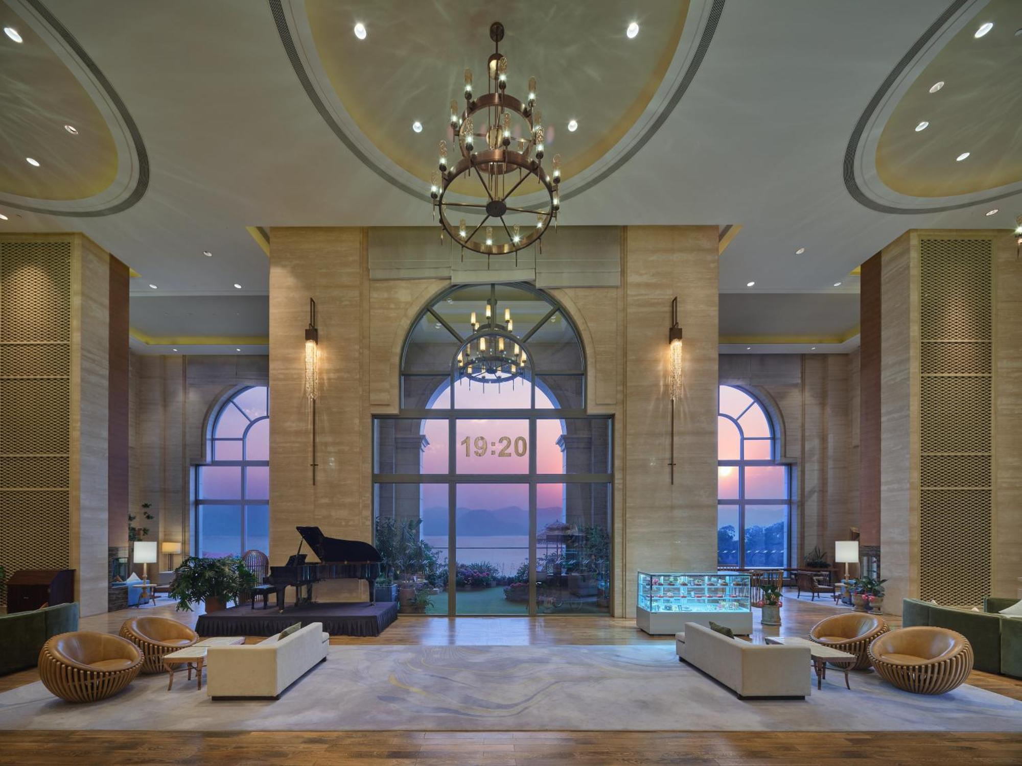 Hilton Yuxi Fuxian Lake Chengjiang  Zewnętrze zdjęcie